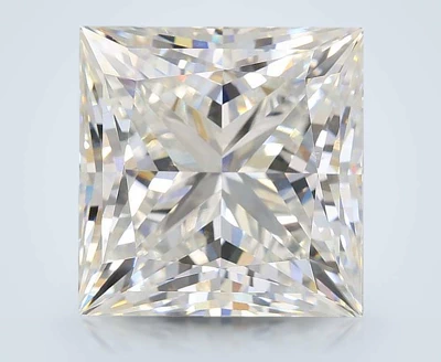 10.13ct F VVS2 Rare Carat Ideal Cut Princess Lab Grown Diamond