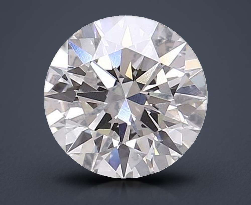 1.56ct H VVS2 Rare Carat Ideal Cut Round Lab Grown Diamond
