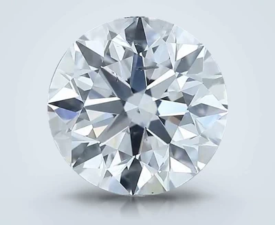 2.70ct D SI2 Excellent Cut Round Diamond