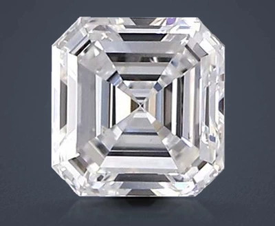 1.01ct E VS1 Very Good Cut Asscher Lab Grown Diamond