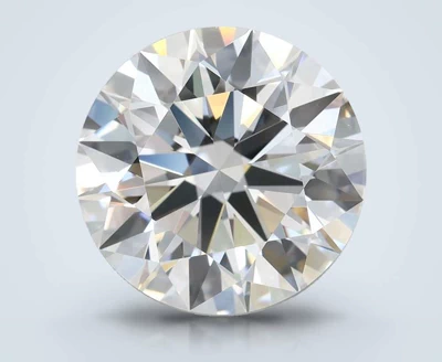 4.58ct D FL Rare Carat Ideal Cut Round Lab Grown Diamond
