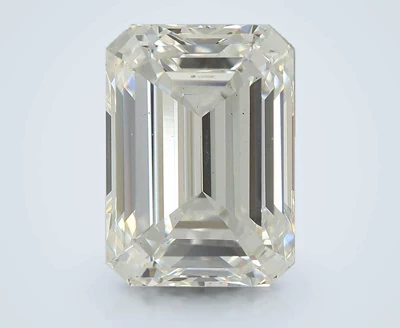 4.09ct E VS1 Rare Carat Ideal Cut Emerald Lab Grown Diamond