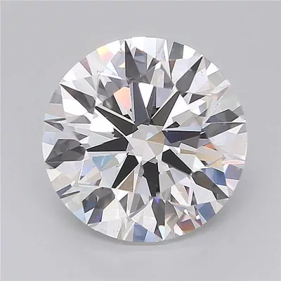 5.54ct E VS1 Rare Carat Ideal Cut Round Lab Grown Diamond