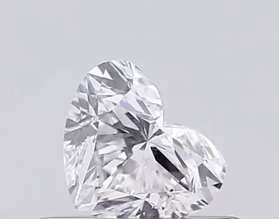 0.41ct D SI2 Very Good Cut Heart Diamond