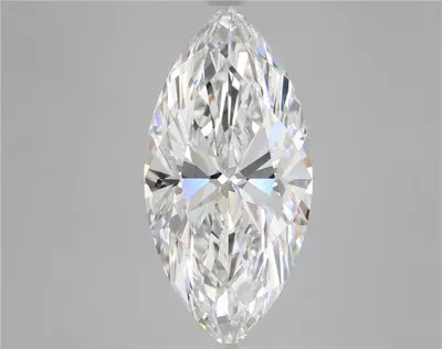 6.31ct F VS1 Rare Carat Ideal Cut Marquise Lab Grown Diamond