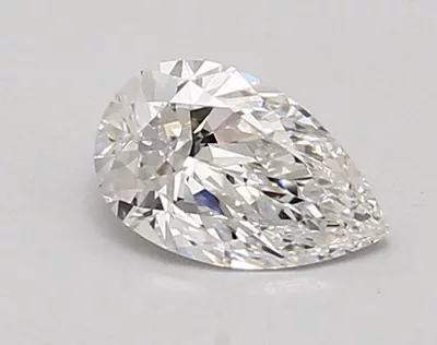0.87ct D VVS2 Rare Carat Ideal Cut Pear Lab Grown Diamond
