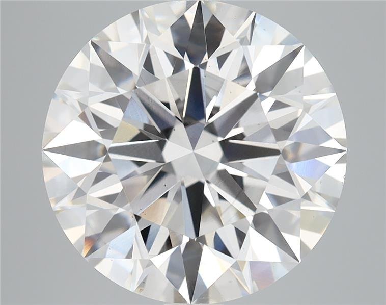 7.08ct G VS2 Rare Carat Ideal Cut Round Lab Grown Diamond