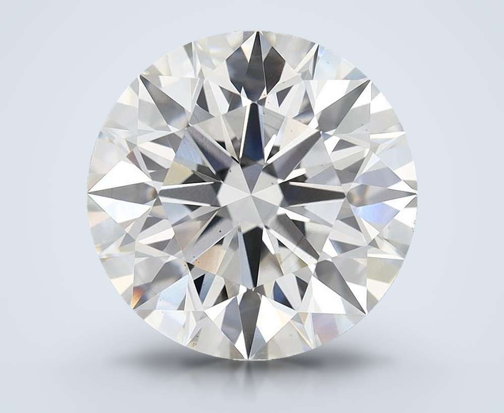 7.08ct G VS2 Rare Carat Ideal Cut Round Lab Grown Diamond