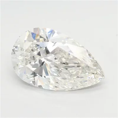 5.05ct G VVS2 Rare Carat Ideal Cut Pear Lab Grown Diamond