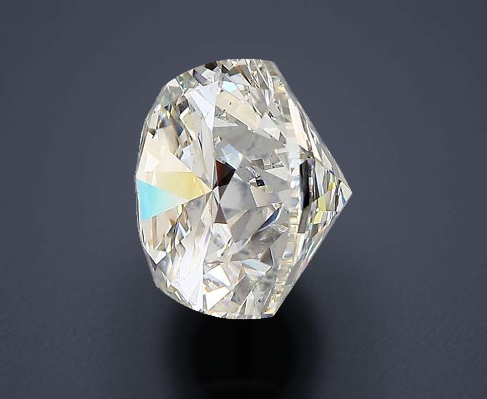 4.16ct I SI1 Rare Carat Ideal Cut Round Diamond