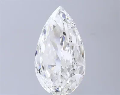 20.16ct F VVS2 Rare Carat Ideal Cut Pear Lab Grown Diamond