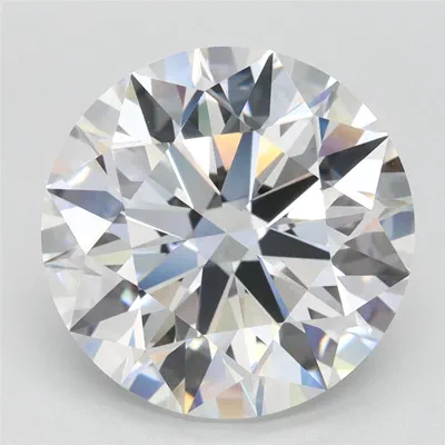4.48ct D VVS1 Rare Carat Ideal Cut Round Lab Grown Diamond