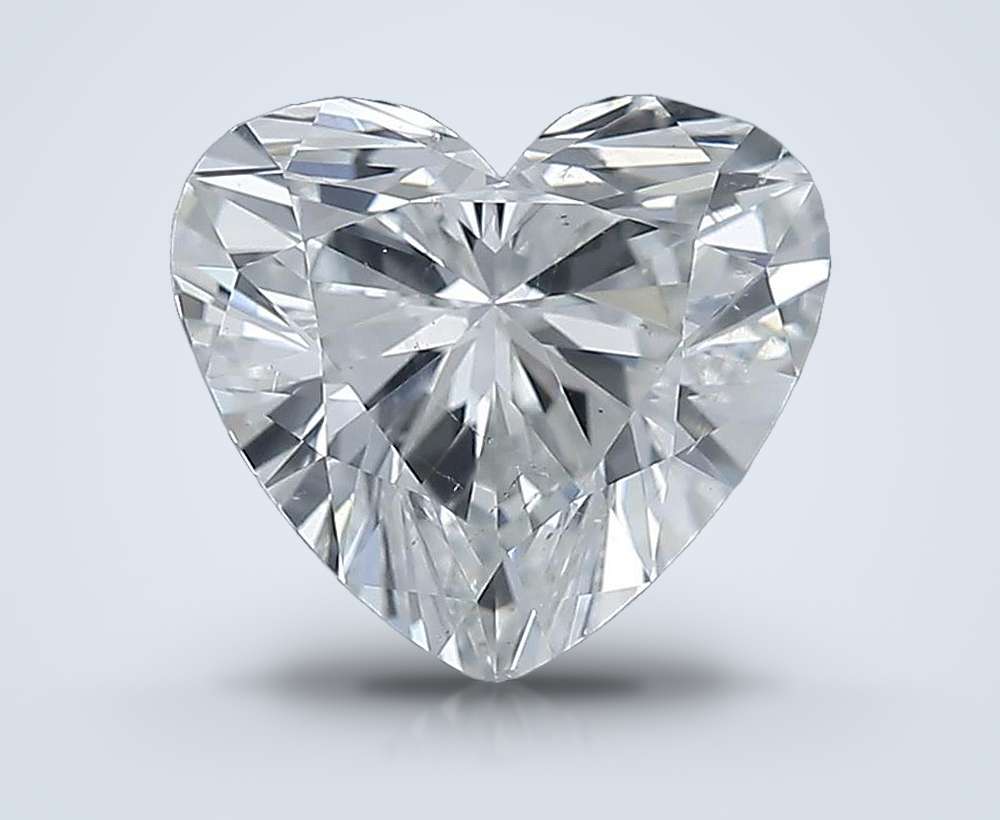 1.01ct I SI2 Rare Carat Ideal Cut Heart Diamond