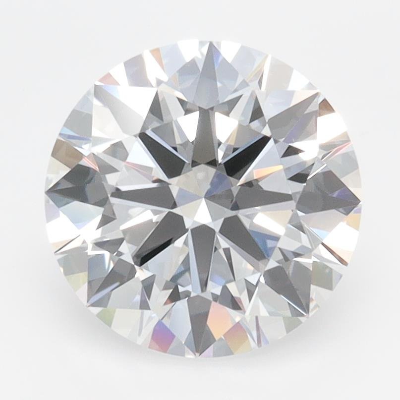 2.42ct D FL Rare Carat Ideal Cut Round Lab Grown Diamond