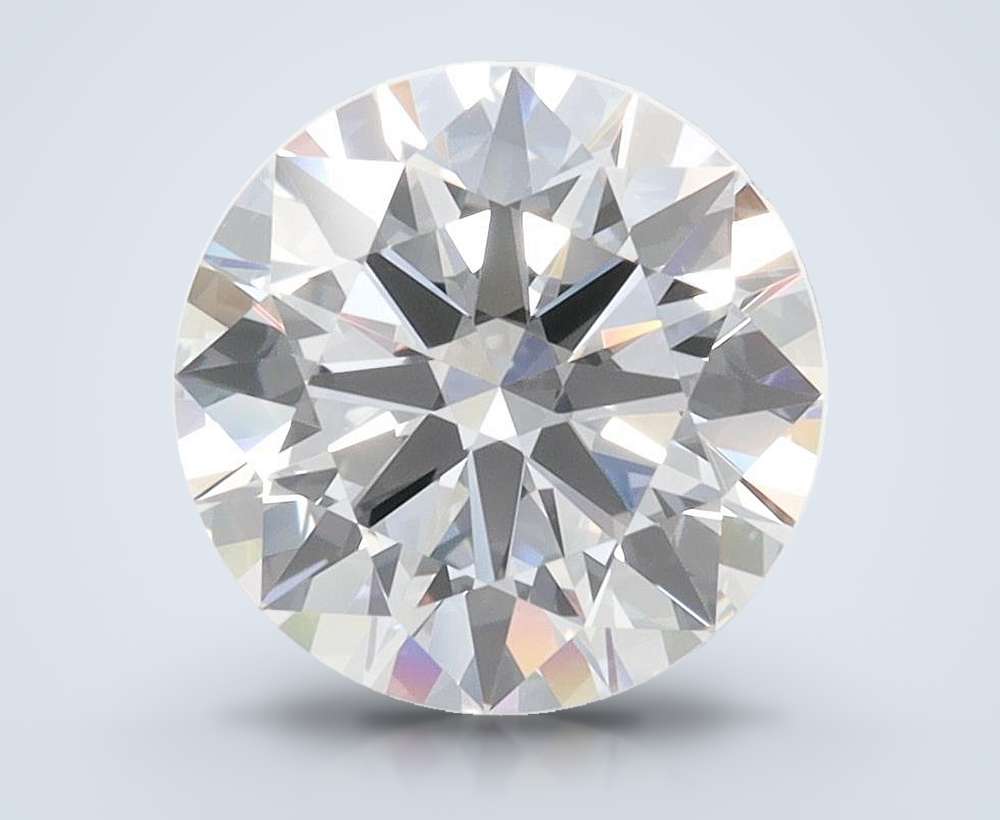 2.42ct D FL Rare Carat Ideal Cut Round Lab Grown Diamond