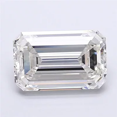 4.85ct G VS1 Rare Carat Ideal Cut Emerald Lab Grown Diamond