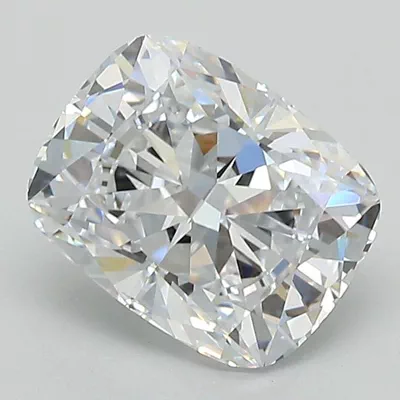2.09ct E VVS1 Very Good Cut Cushion Lab Grown Diamond