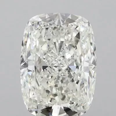 5.03ct J SI1 Rare Carat Ideal Cut Cushion Diamond