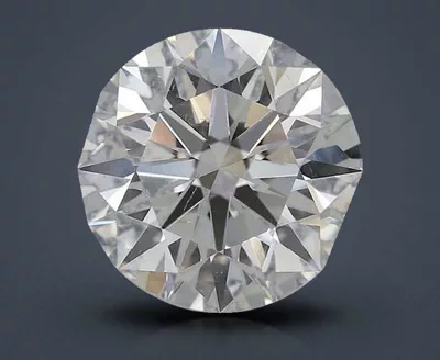 2.51ct I SI2 Rare Carat Ideal Cut Round Diamond