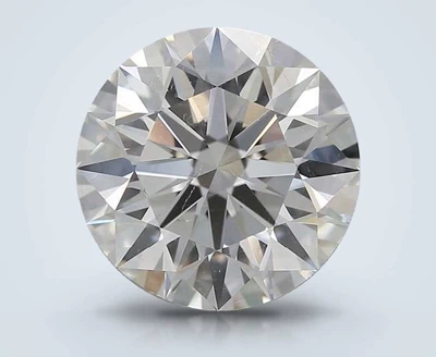 2.51ct I SI2 Rare Carat Ideal Cut Round Diamond