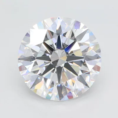 4.27ct D VVS1 Rare Carat Ideal Cut Round Lab Grown Diamond
