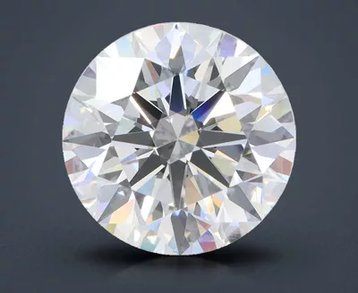 4.27ct D VVS1 Rare Carat Ideal Cut Round Lab Grown Diamond