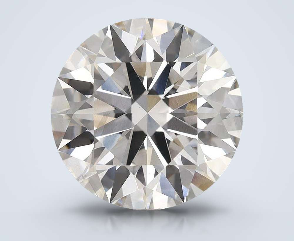 7.07ct G VS2 Rare Carat Ideal Cut Round Lab Grown Diamond