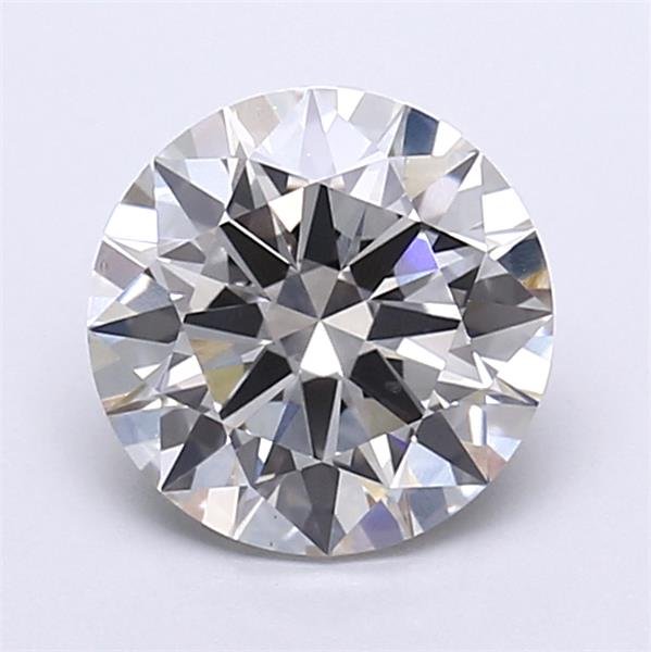 2.07ct H VS1 Rare Carat Ideal Cut Round Lab Grown Diamond