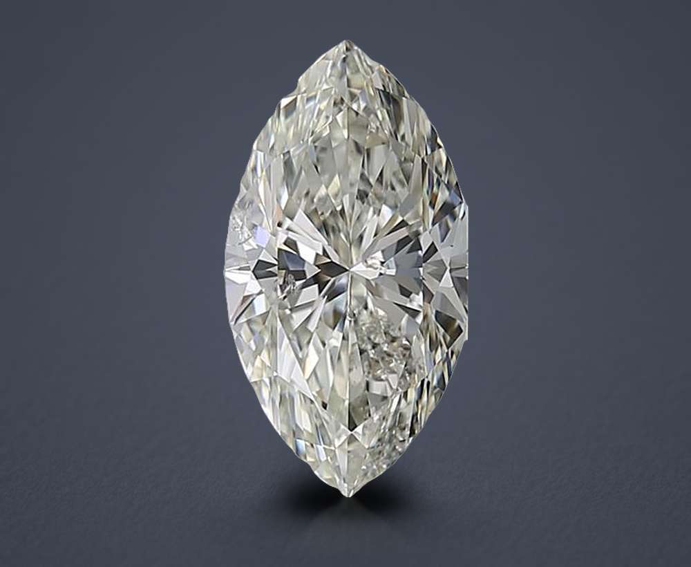 2.51ct J SI2 Very Good Cut Marquise Diamond