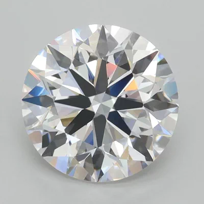 2.51ct D FL Rare Carat Ideal Cut Round Lab Grown Diamond