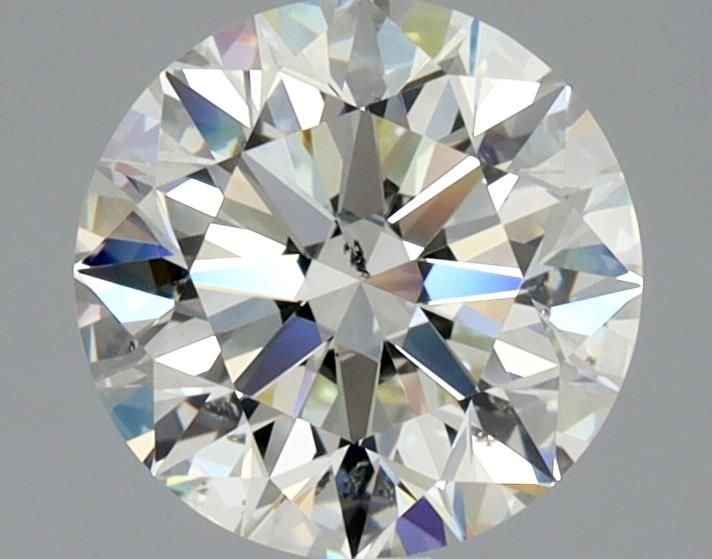 2.06ct K SI2 Rare Carat Ideal Cut Round Diamond