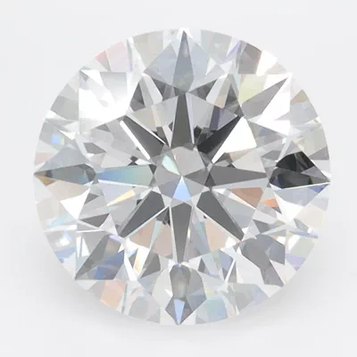 3.06ct D FL Rare Carat Ideal Cut Round Lab Grown Diamond