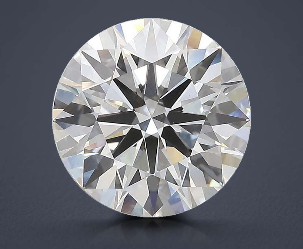 4.00ct E VS1 Rare Carat Ideal Cut Round Lab Grown Diamond