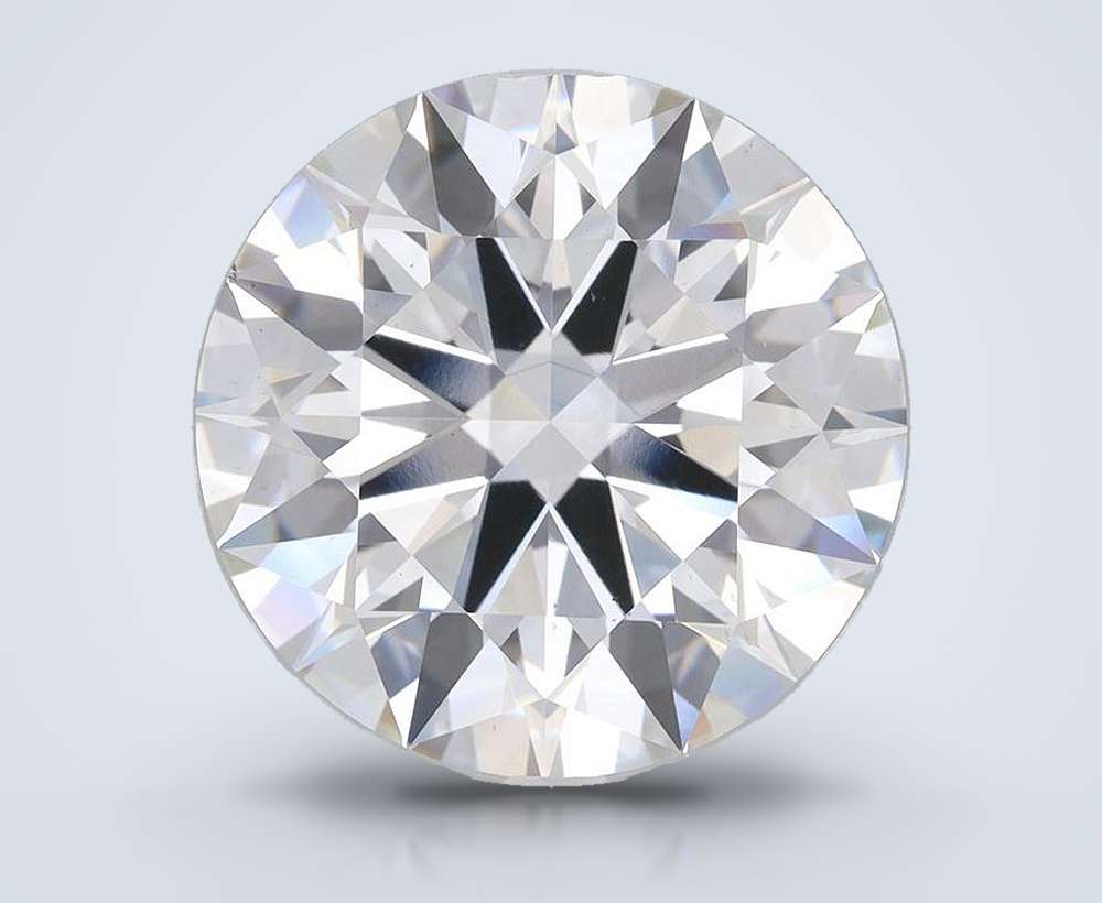 11.69ct E VS2 Rare Carat Ideal Cut Round Lab Grown Diamond