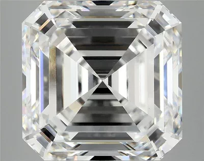 10.34ct F VVS2 Rare Carat Ideal Cut Asscher Lab Grown Diamond