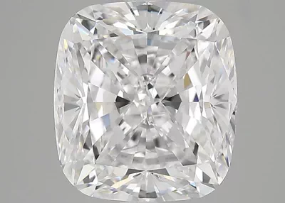 6.01ct E VS1 Rare Carat Ideal Cut Cushion Diamond