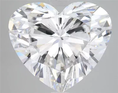 7.36ct F VS1 Rare Carat Ideal Cut Heart Lab Grown Diamond
