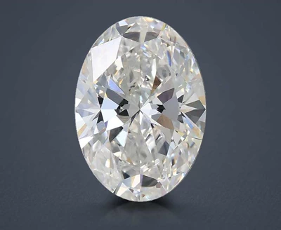 2.03ct D VVS2 Rare Carat Ideal Cut Oval Lab Grown Diamond