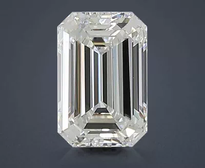 1.24ct E VS1 Rare Carat Ideal Cut Emerald Lab Grown Diamond
