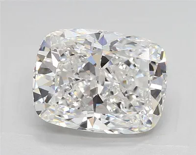 4.22ct E VVS2 Rare Carat Ideal Cut Cushion Lab Grown Diamond