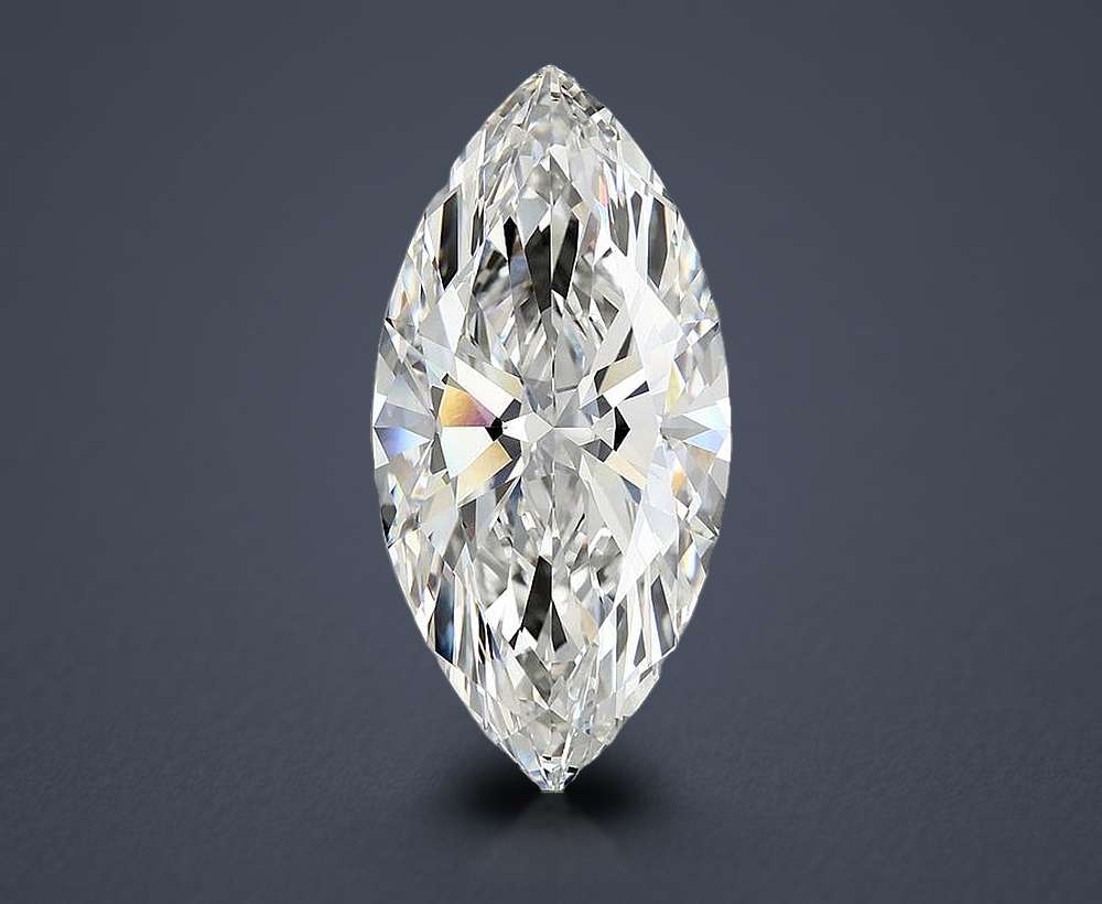 12.38ct F VVS2 Rare Carat Ideal Cut Marquise Lab Grown Diamond