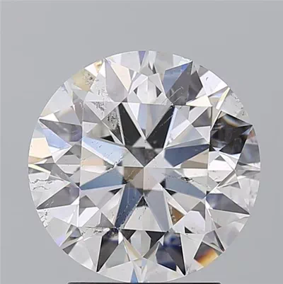 2.70ct E SI2 Rare Carat Ideal Cut Round Diamond