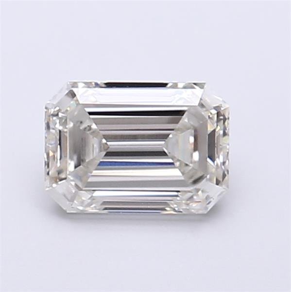 1.05ct H VS1 Rare Carat Ideal Cut Emerald Lab Grown Diamond