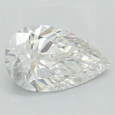1.02ct F VS1 Rare Carat Ideal Cut Pear Lab Grown Diamond