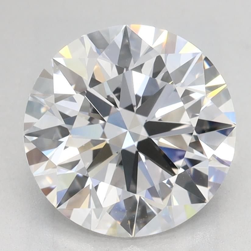 2.08ct E VS1 Rare Carat Ideal Cut Round Lab Grown Diamond