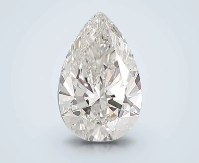 4.00ct F VS1 Rare Carat Ideal Cut Pear Lab Grown Diamond