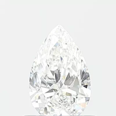 0.96ct F VVS2 Rare Carat Ideal Cut Pear Lab Grown Diamond