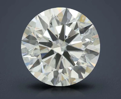 4.04ct F VVS2 Rare Carat Ideal Cut Round Lab Grown Diamond
