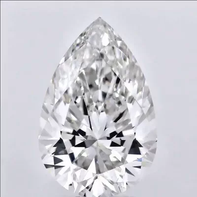 3.01ct I VS1 Rare Carat Ideal Cut Pear Lab Grown Diamond