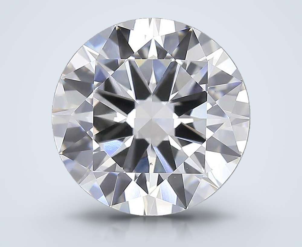 8.50ct G VS2 Excellent Cut Round Lab Grown Diamond